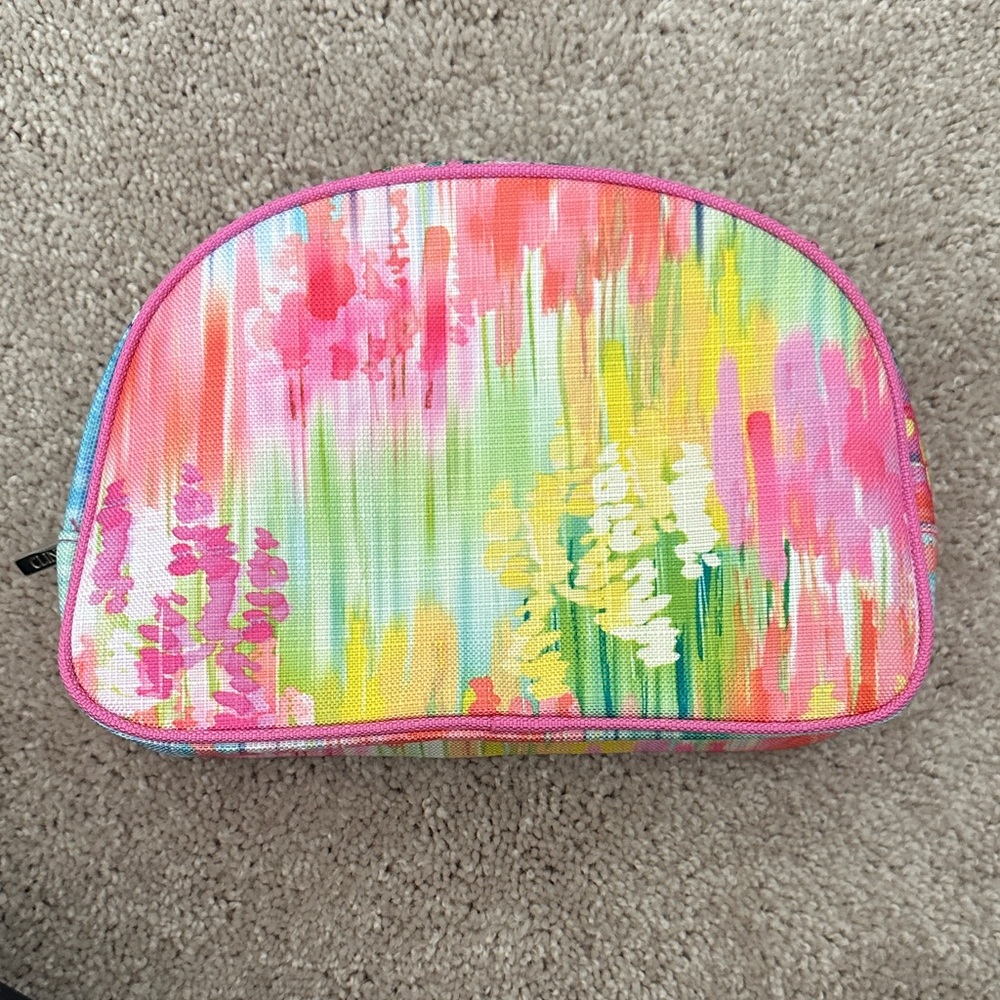 Clinique Vibrant Brushstroke Cosmetic Bag